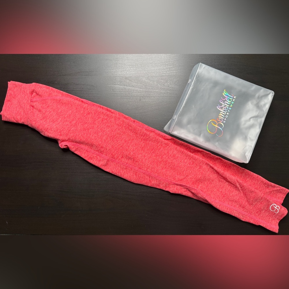 Bombshell Uplift leggings - color Papaya - Size small